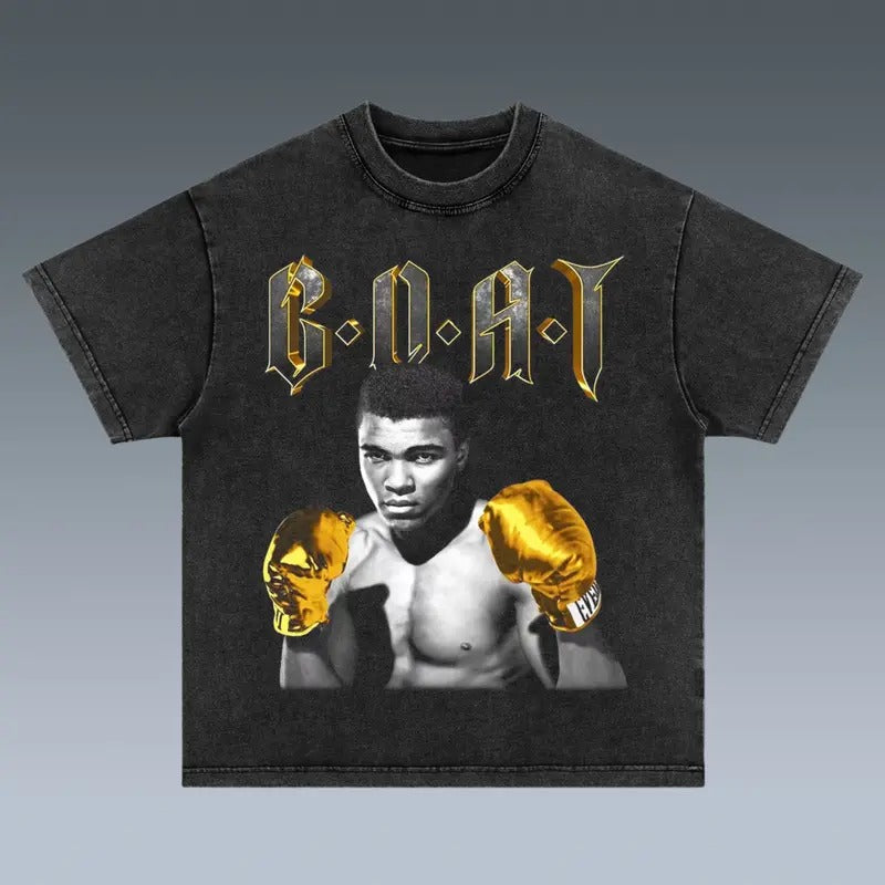 MUHAMMAD ALI Boxing T-shirt, Boxer Tee, Sports Shirt, Athletic Tee, Fitness Gift, Workout T-shirt Crewneck Clothing...