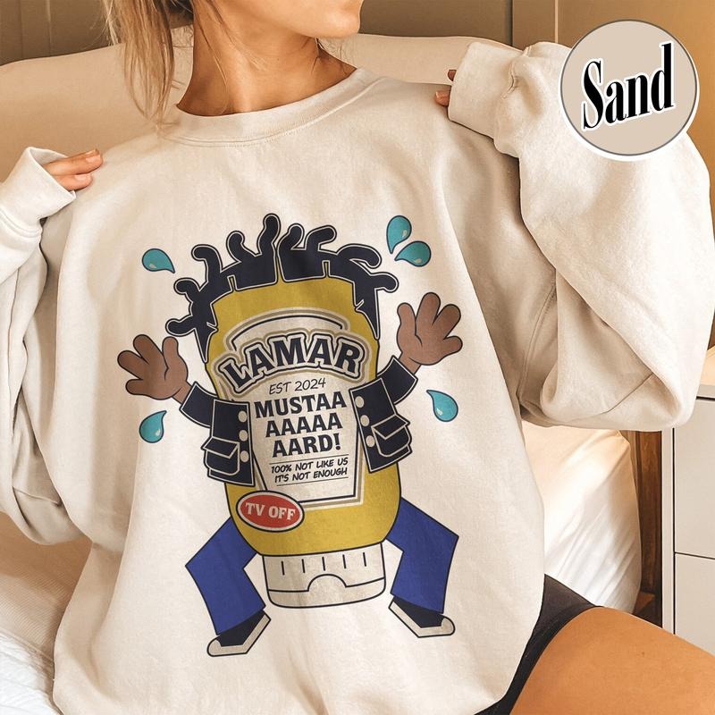MUSTARD Meme Sweatshirt, Funny MEME MUSTARD, Rap God Sweatshirt, Hip Hop Fan Graphic, Gifts for Fans, TikTok Viral...