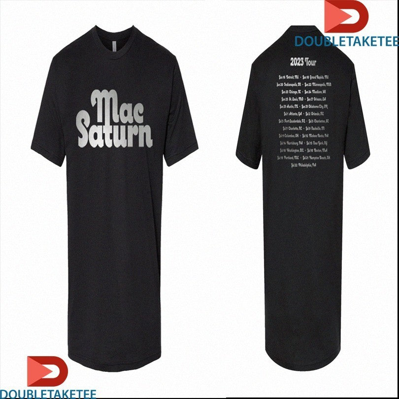 Mac Saturn 2023 Tour Shirts