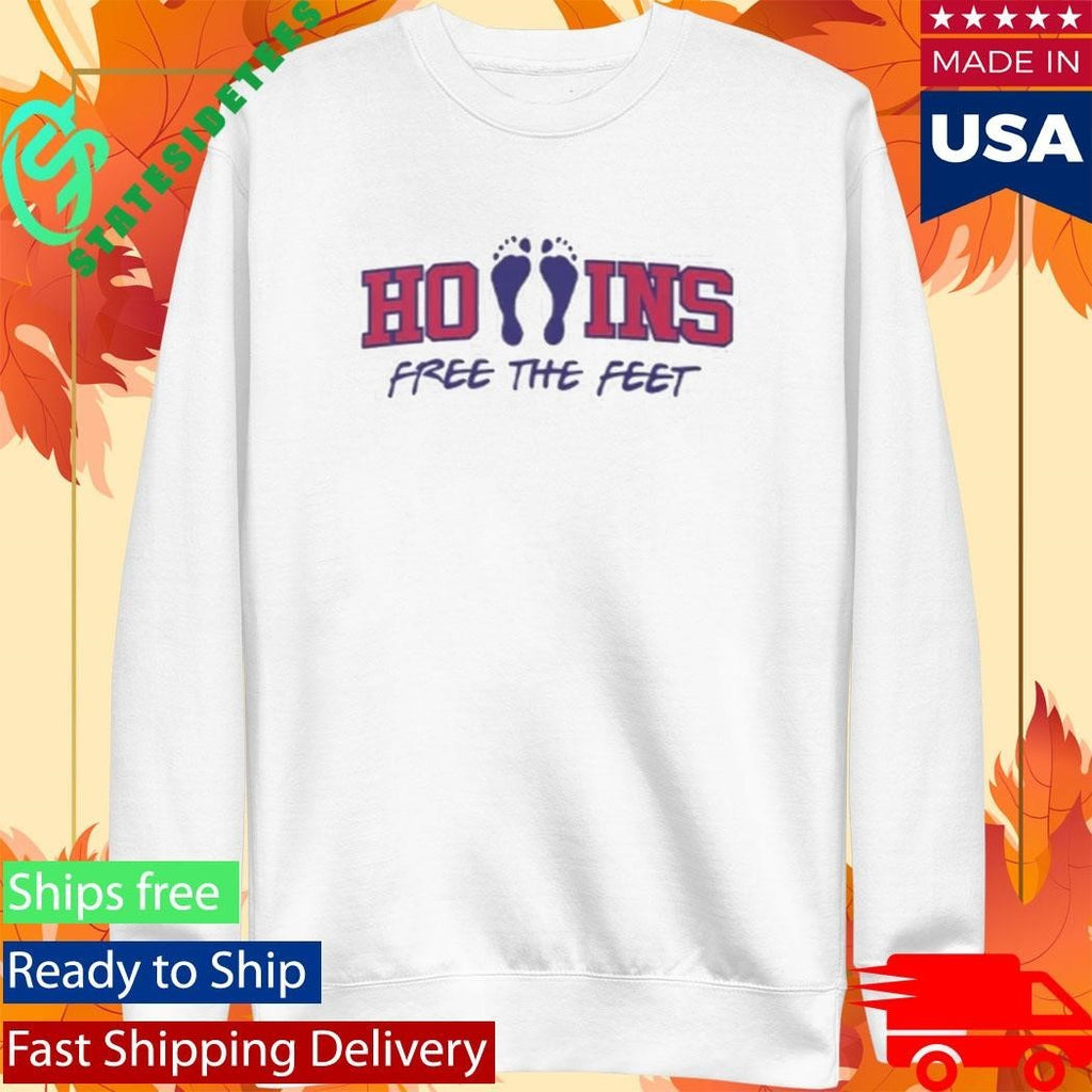 Mack Hollins Hollins Free The Feet Shirt