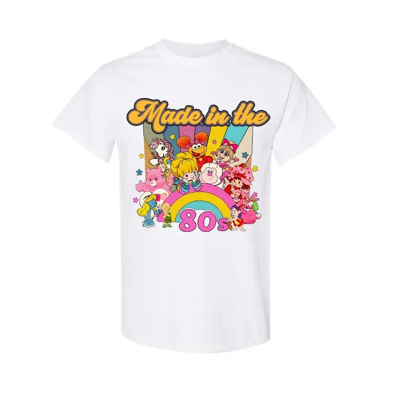 Made In The 80s Shirt, 80s Cartoon Friends Nostalgia T-shirt, Sweatshirt, Hoodie, Trendy Shirt | TeeBloomCo.com