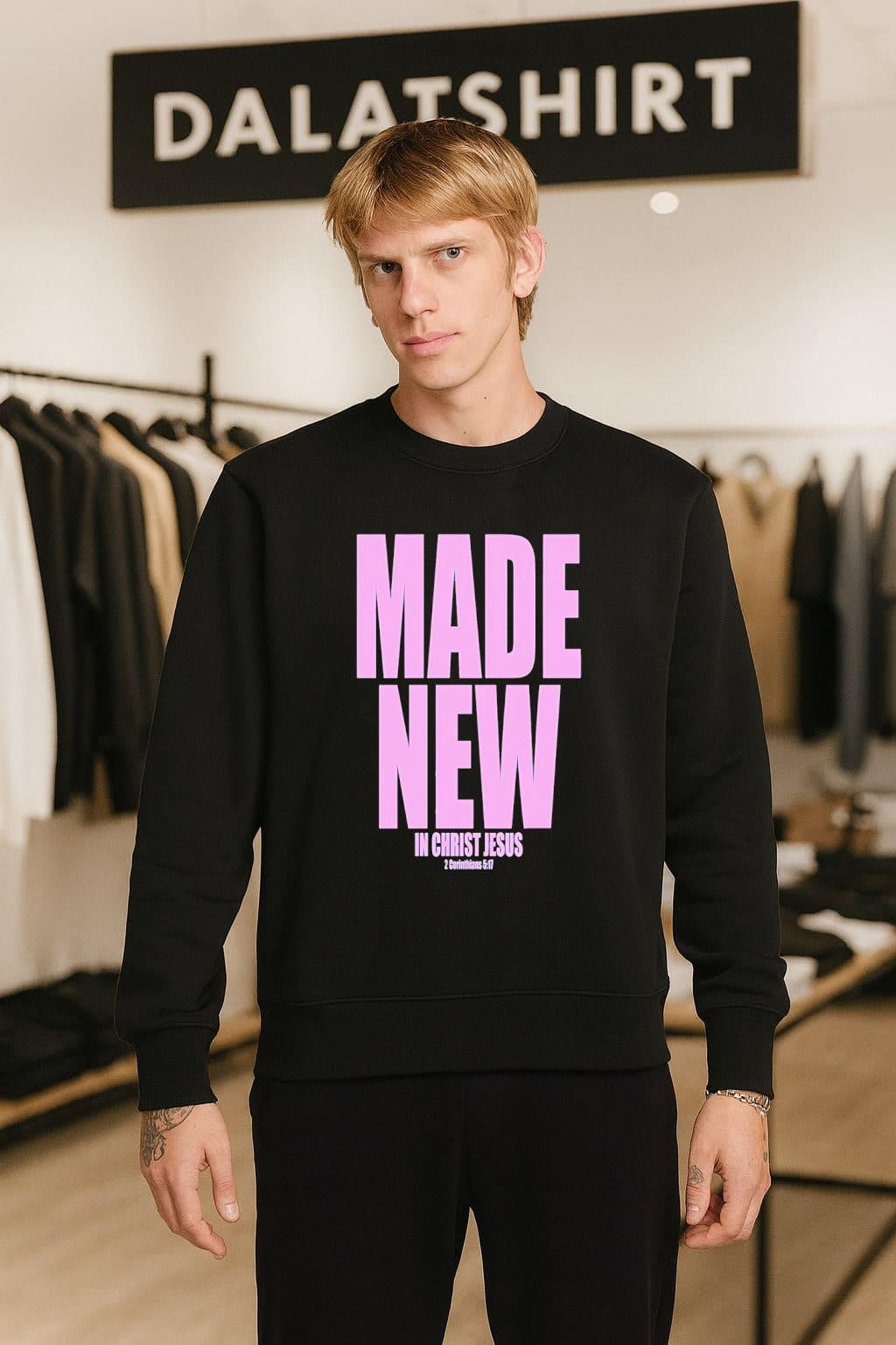Made New In Christ Jesus Bible Verse 2 shirt