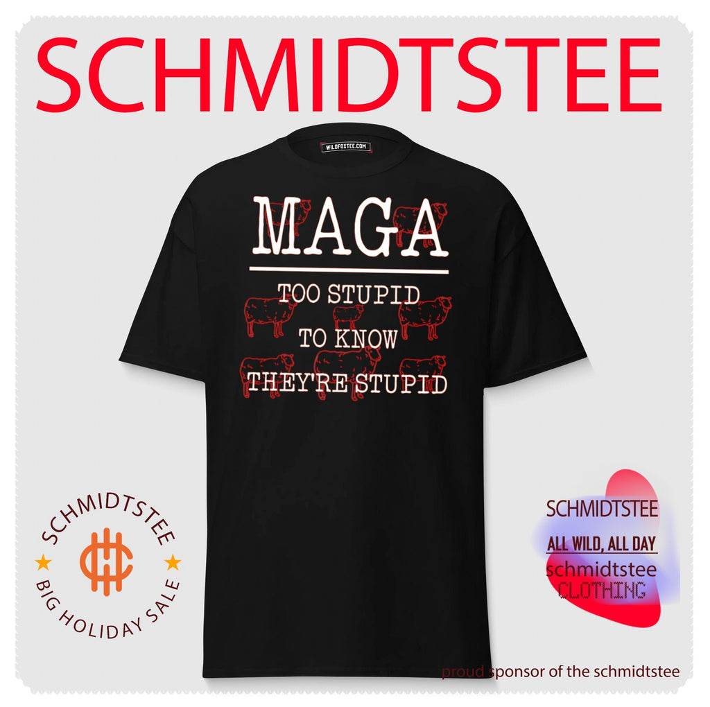 Maga Too Stupid to Know They Are Stupid shirt