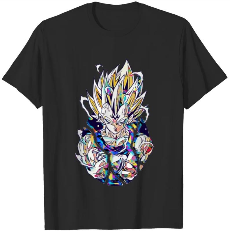 Majin Vegeta - Vegeta Dragonball Z - T-Shirt, Anime Manga Unisex T-Shirt, Gift For Him Menswear Top Hoodie, Sweatshirt
