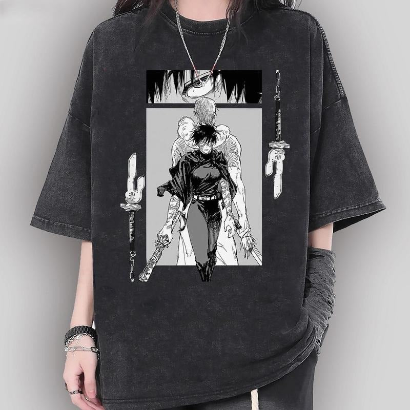 Maki Zenin Shirt, Maki Anime Shirt, Zenin Shirt,Anime Manga Shirt All Size S - 3XL Hoodie, Sweatshirt | TeeBloomCo.com