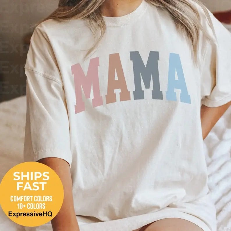 Mama Shirt For Mothers Day Gift From Daughter Sweatshirt, Hoodie, T-Shirt | TeeBloomCo.com