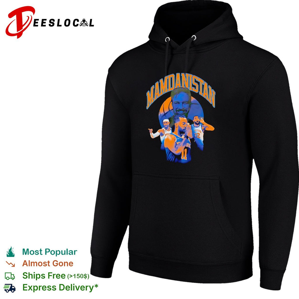 Mamdanistan Jalen Brunson Josh Hart Karl Anthony Towns New York Knicks NBA shirt