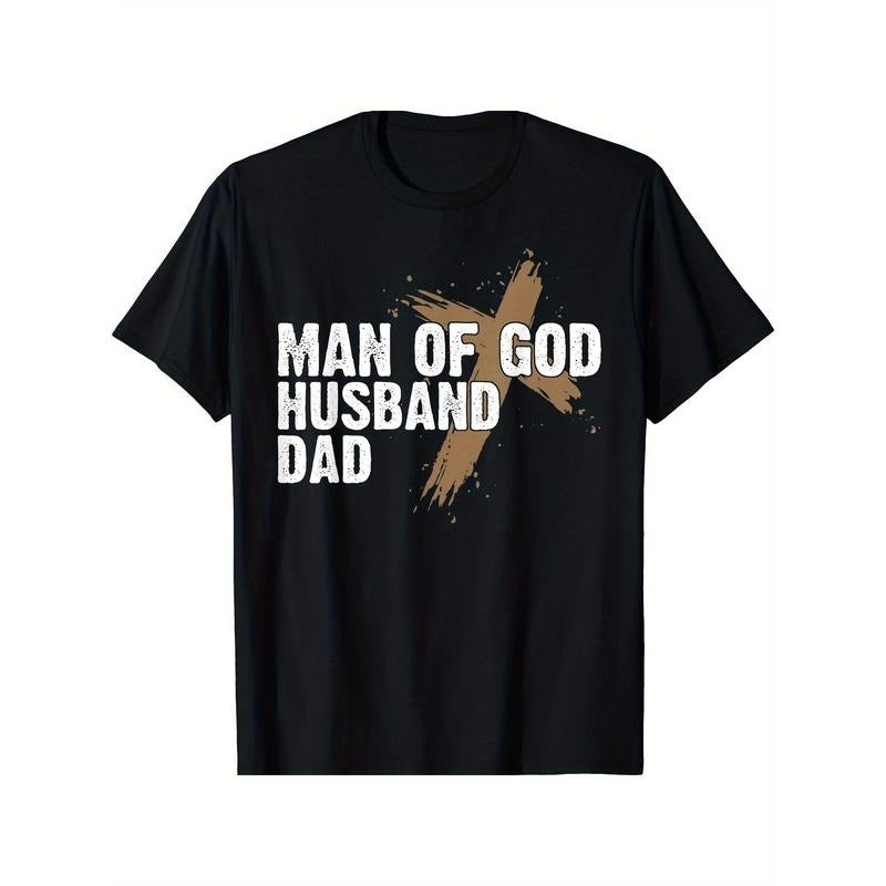 Man Of God Husband Dad Christian Faith Father's Day Gift T-Shirt made in usastyle{n002}2 Hoodie, Sweatshirt | TeeBloomCo.com