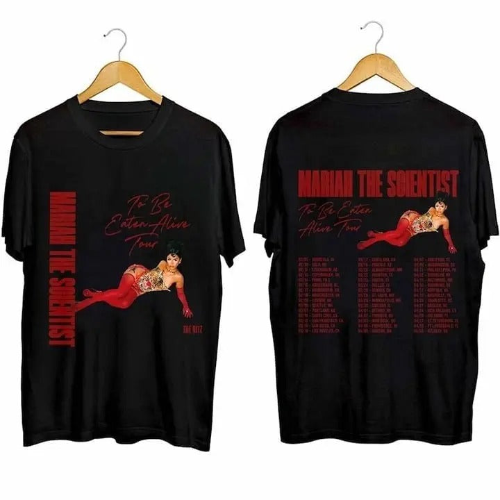 Mariah The Scientist - To Be Eaten Alive Tour 2024 Shirt, Mariah The Scientist T-Shirt Hoodie, Sweatshirt | TeeBloomCo.com