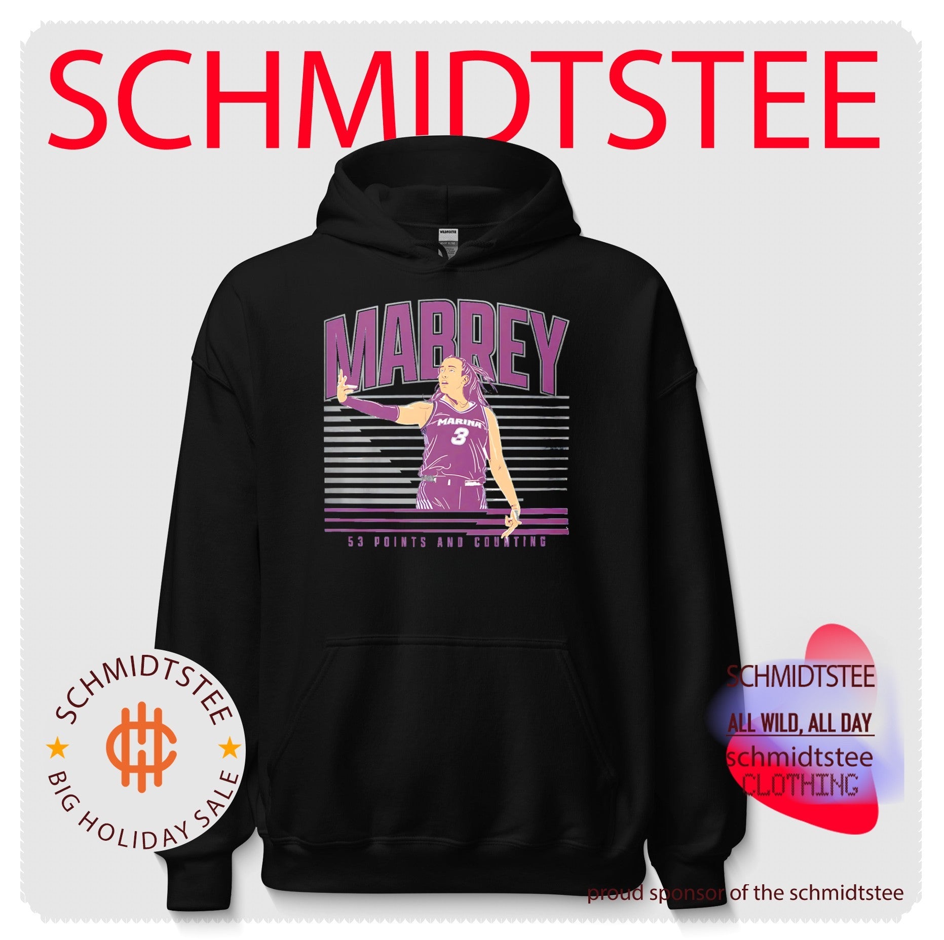 Marina Mabrey Toronto Tempo 53 Point Game and Counting shirt