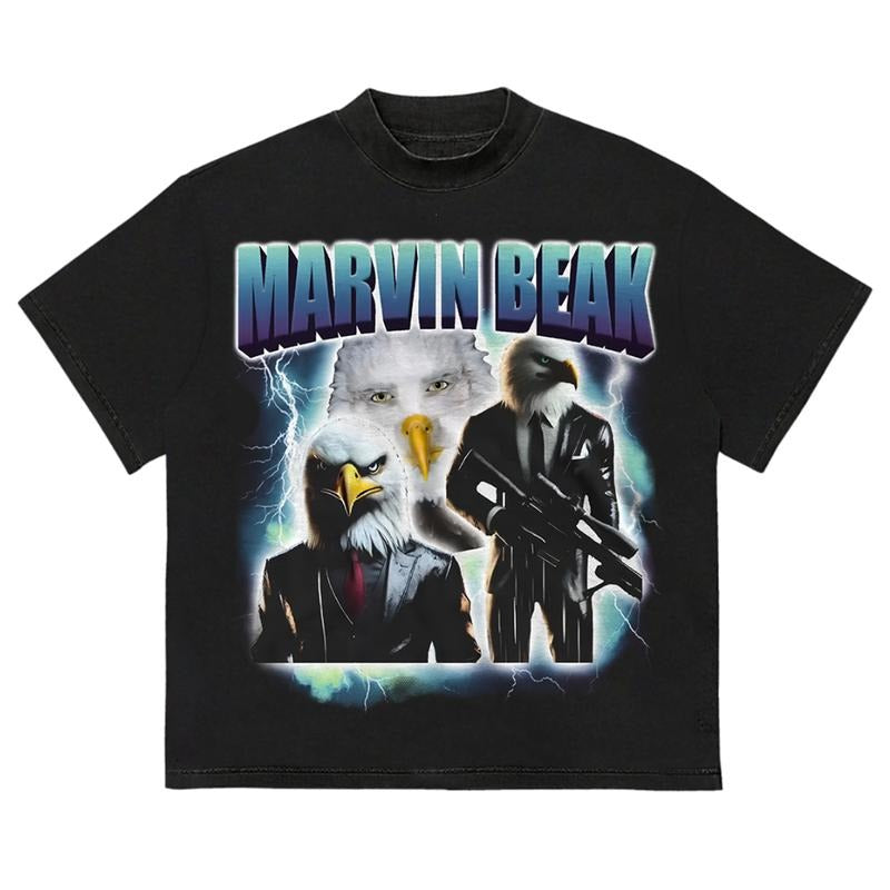 Marvin Beak Funny Staring Eagle Dank Meme T-Shirt Street Style Lightweight and Breathable Hoodie, Sweatshirt | TeeBloomCo.com