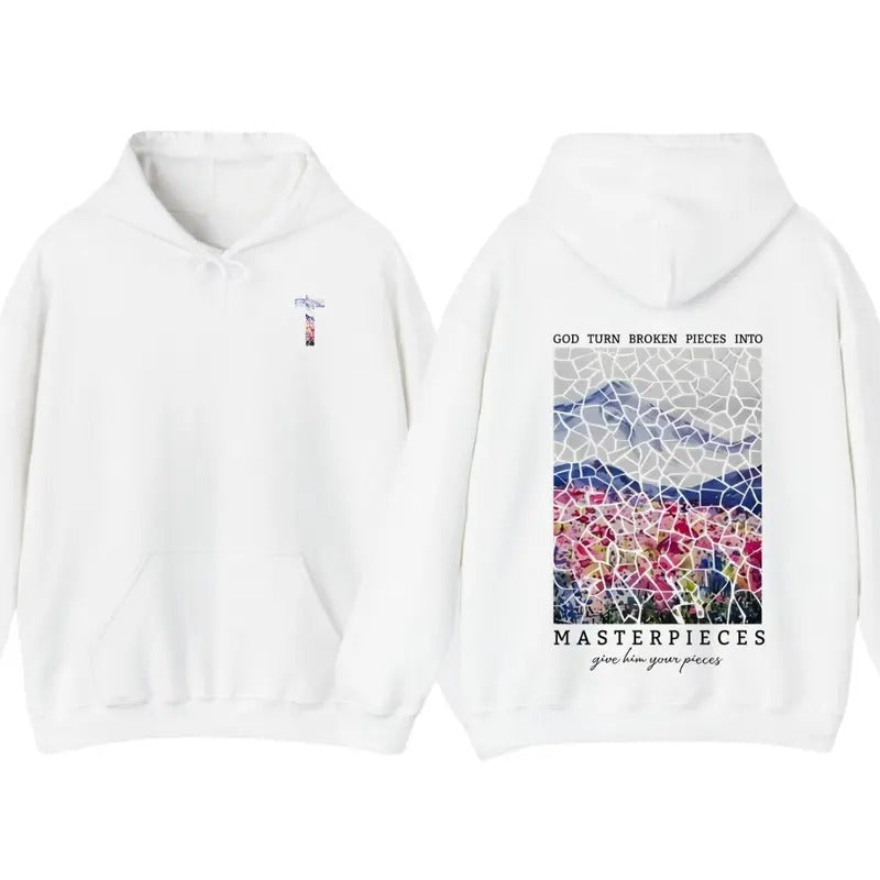 Masterpieces Christian Comfort Colors T-shirt Hoodie Trendy Sweatshirt | TeeBloomCo.com