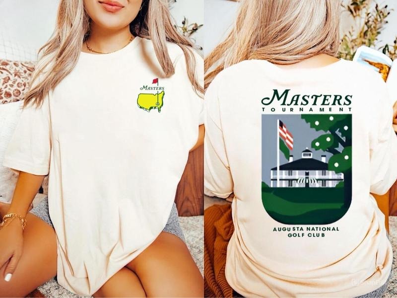 Masters Tournament 2-Sided T-shirt, The Masters 2025 Golf Sweatshirt Hoodie, Augusta National Champions of Golf, Shirt...