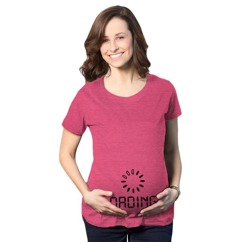 Maternity Baby Loading Shirt Humor Funny Pregnancy Shirt Cute Internet Tee Funny Graphic Maternity Tee Cute Pregnancy...