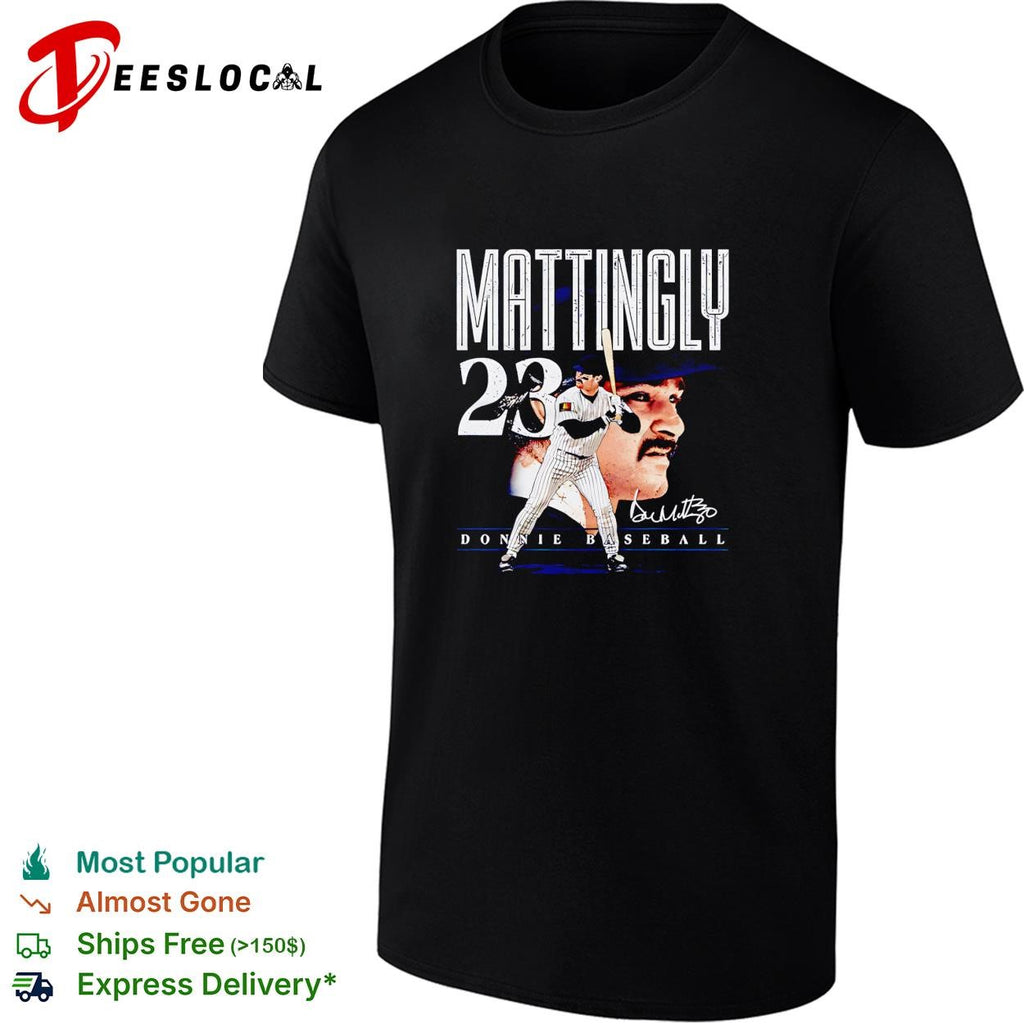 Mattingly 23 Donnie Baseball New York Yankees signature shirt