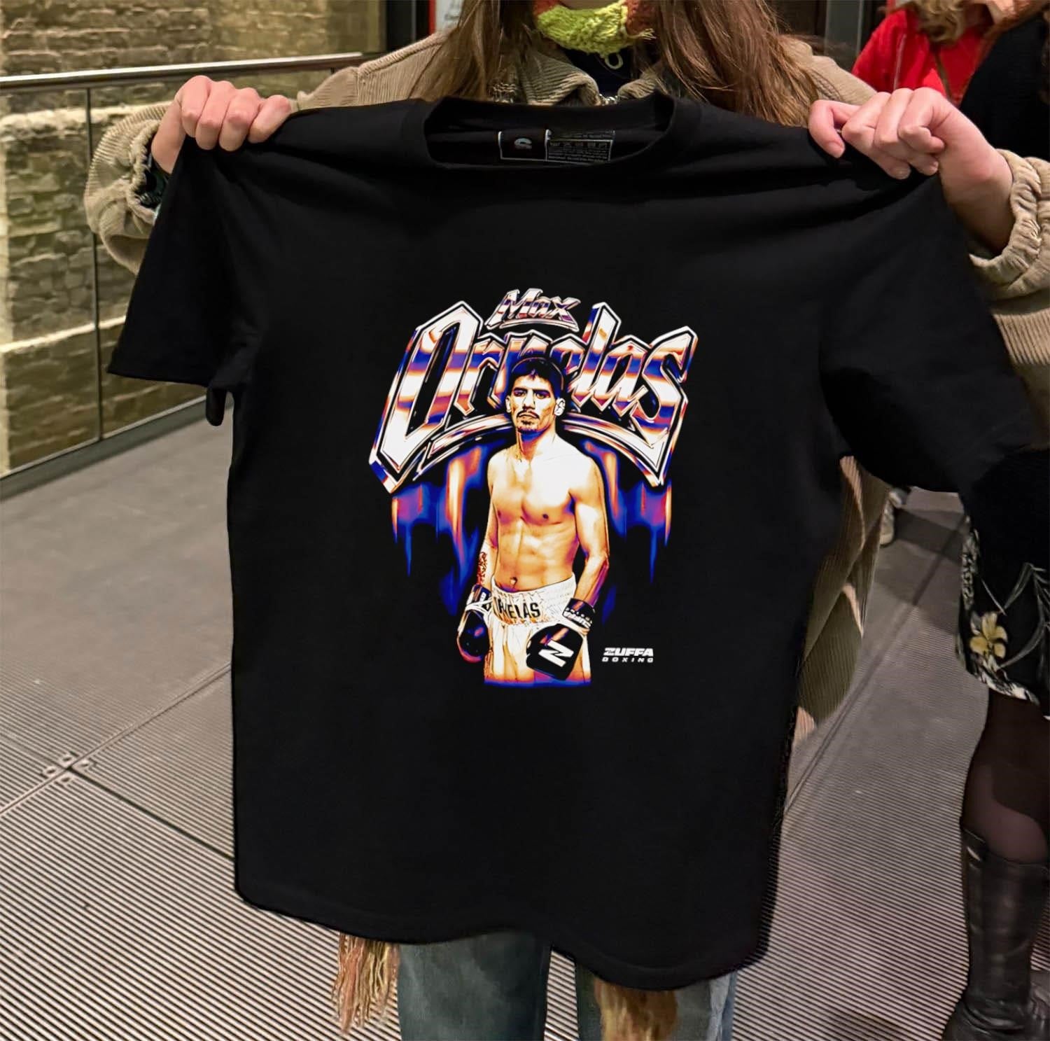 Max Ornelas Zuffa Boxing Fighter Chrome Graphic shirt