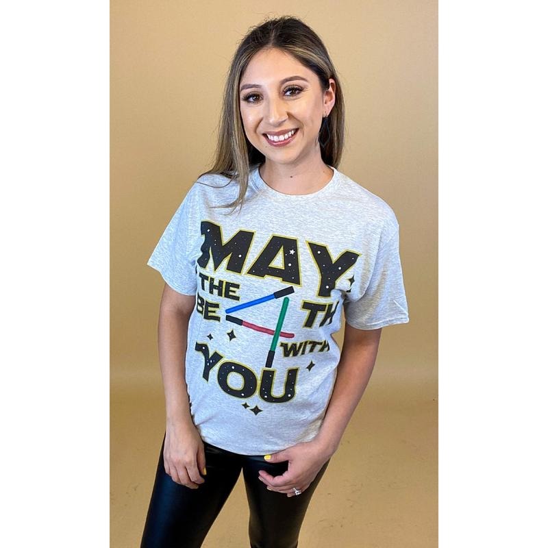 May the 4th be with You Graphic T-Shirt Hoodie, Sweatshirt | TeeBloomCo.com