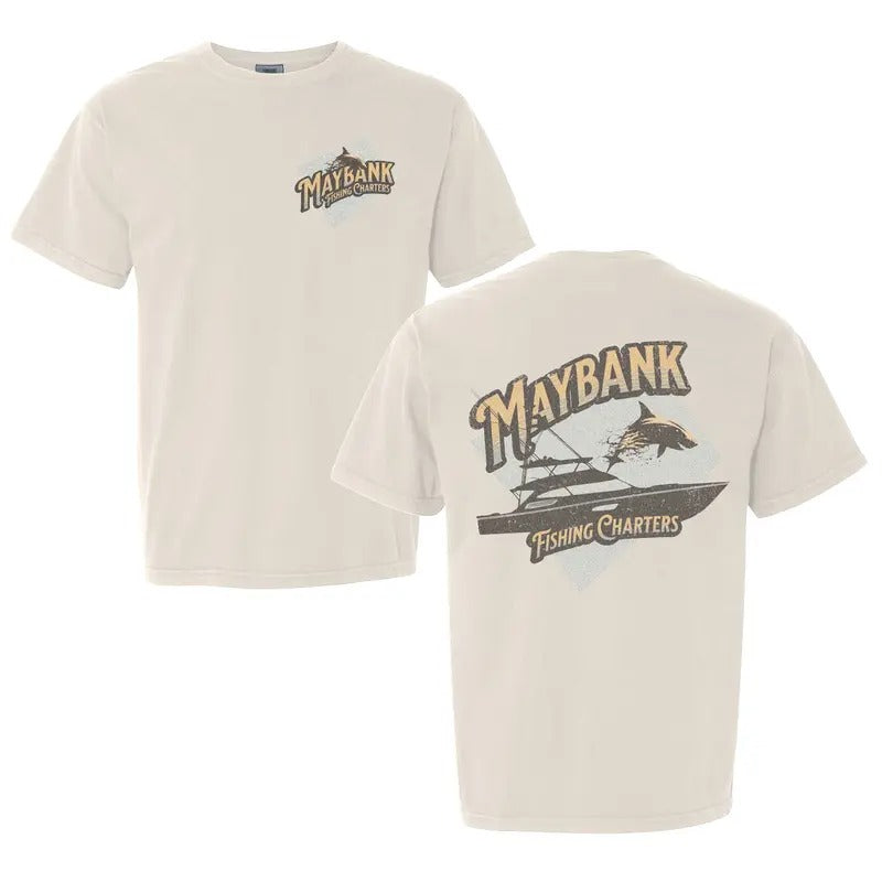 Maybank Fishing Character Outer Banks T-Shirt  Comfort Colors , JJ Maybank Outfit, OBX SS4 Show Shirt, Beach Tee,  Break...