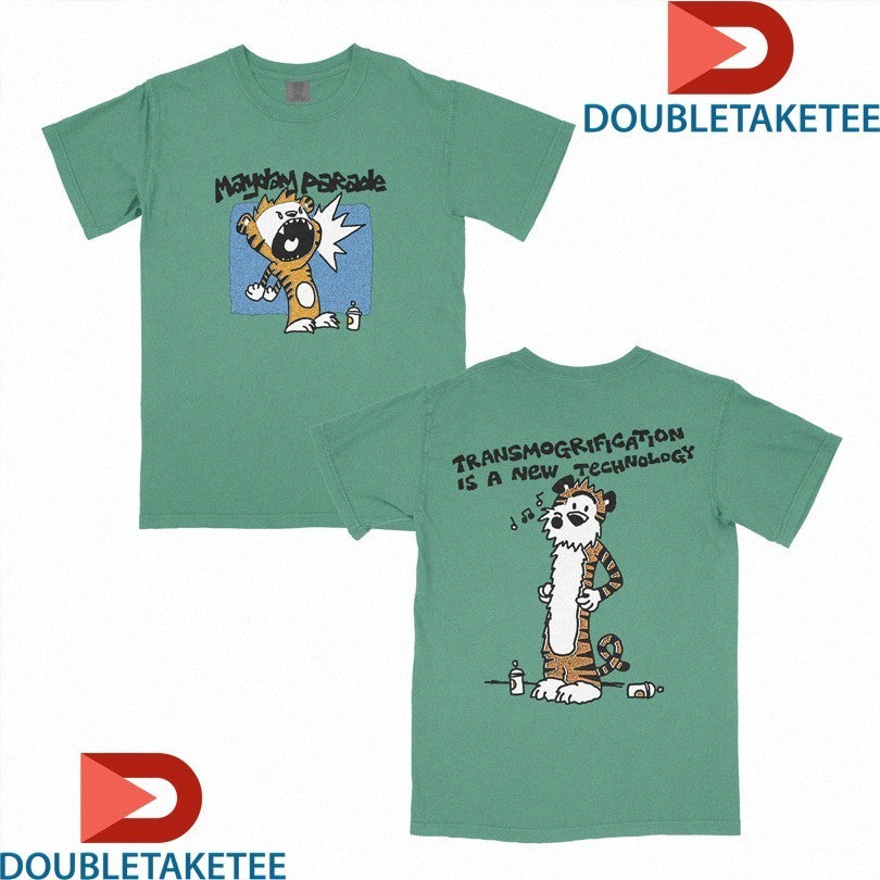 Mayday Parade Transmogrification Is A New Technology Tiger Cactus Shirts