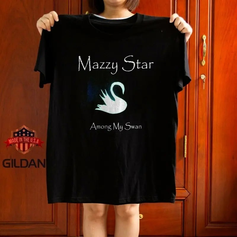 Mazzy Star T-shirt Black Classic All Size Hoodie, Sweatshirt | TeeBloomCo.com