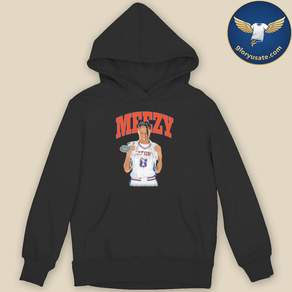 Me’Arah O’Neal Black Illustrated Meezy Shirt