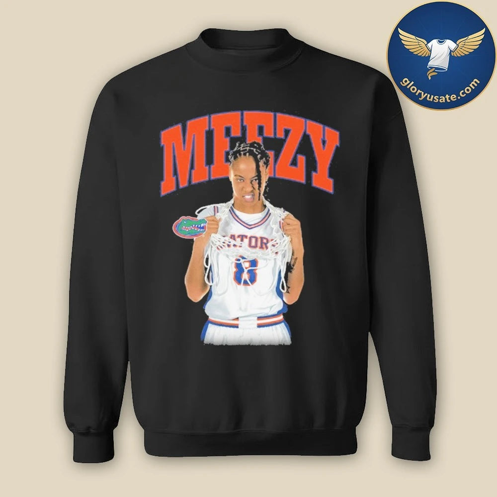 Me’Arah O’Neal Black Illustrated Meezy Shirt
