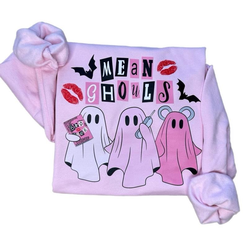 Mean Ghouls Halloween Sweatshirt T-Shirts, Hoodie | TeeBloomCo.com