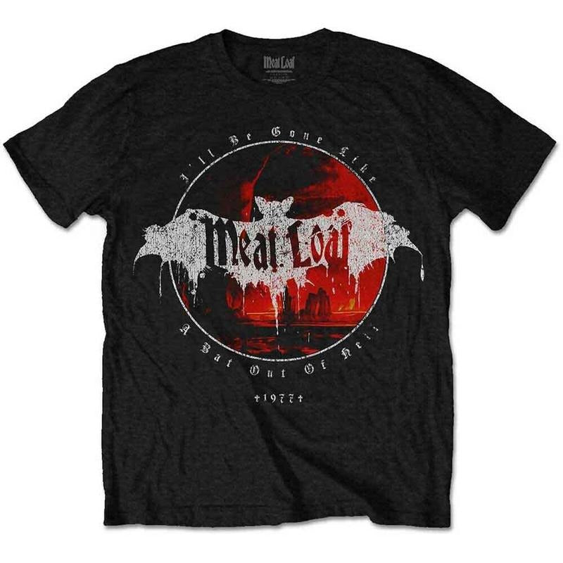 Meat Loaf ILl Be Gone Official Tee TShirt unisex teens clothes Menswear Top Hoodie, Sweatshirt | TeeBloomCo.com