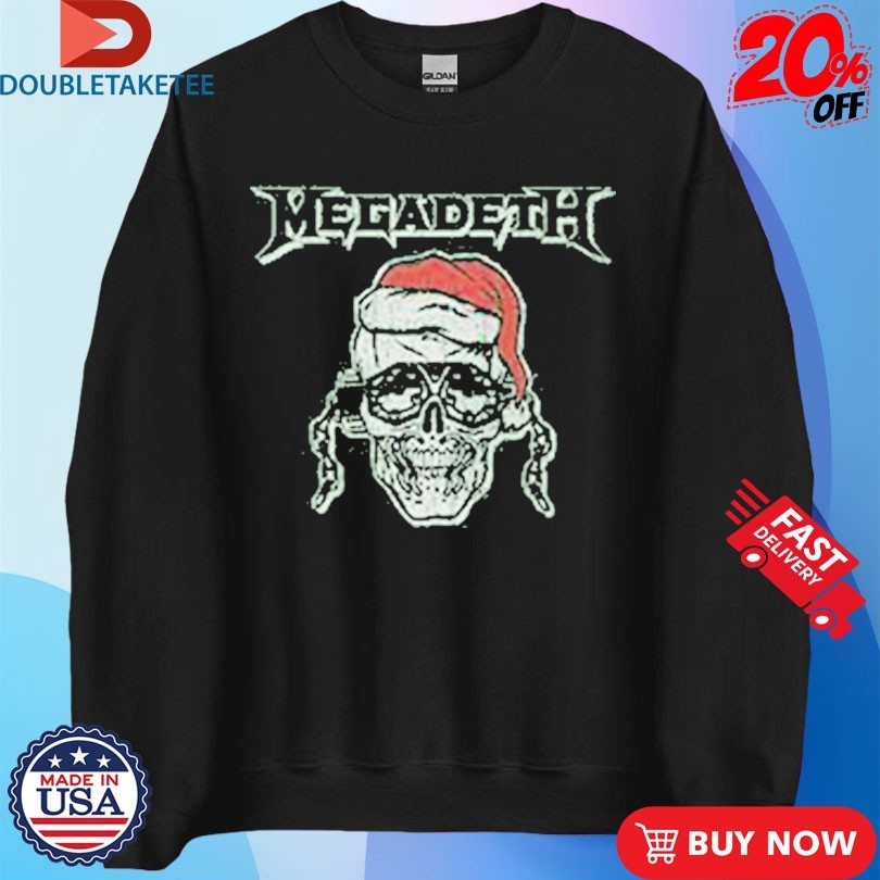 Megadeth Skull Christmas Shirts