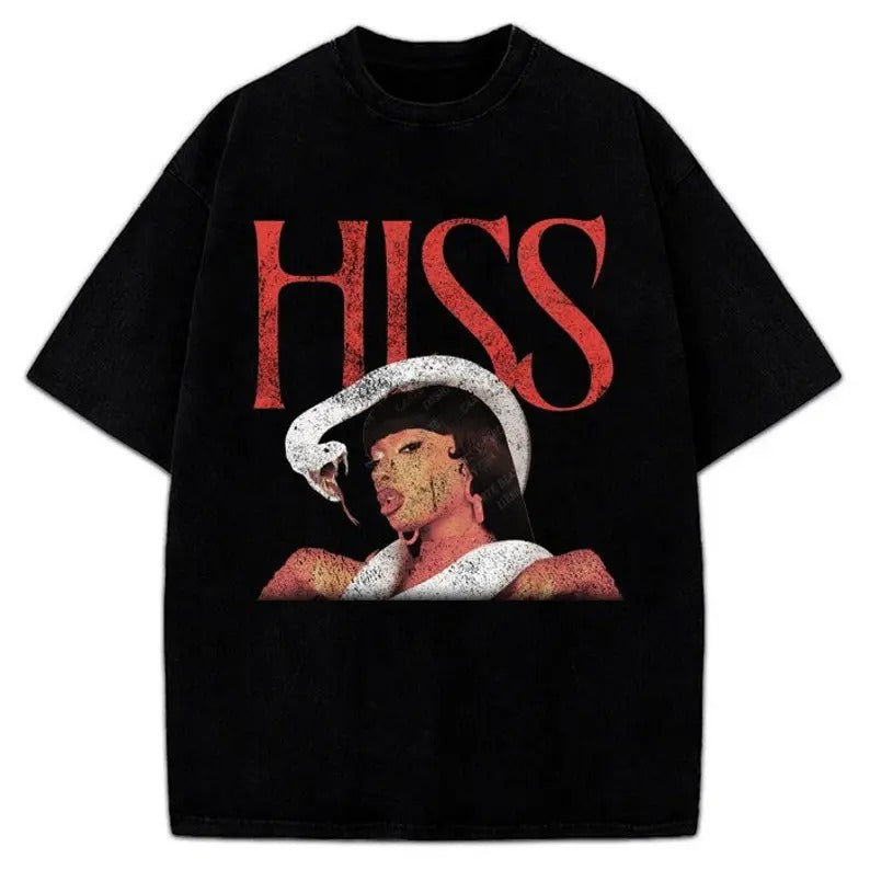 Megan Thee Stallion T-Shirt Hiss Vintage Graphic Fan Tee Hoodie, Sweatshirt | TeeBloomCo.com