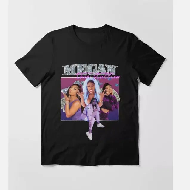 Megan Thee Stallion Unisex T-Shirt, Megan Thee Stallion T-Shirt for Men Women Hoodie, Sweatshirt | TeeBloomCo.com