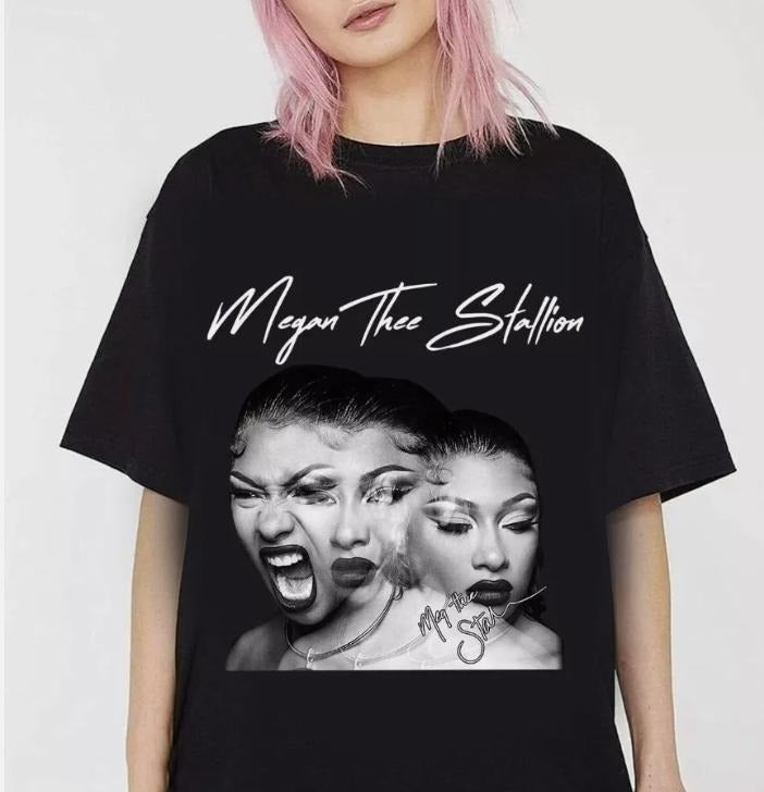 Megan Thee Stallion Vintage Shirt, Megan Thee Stallion 90S Rapper Shirt Hoodie, Sweatshirt | TeeBloomCo.com