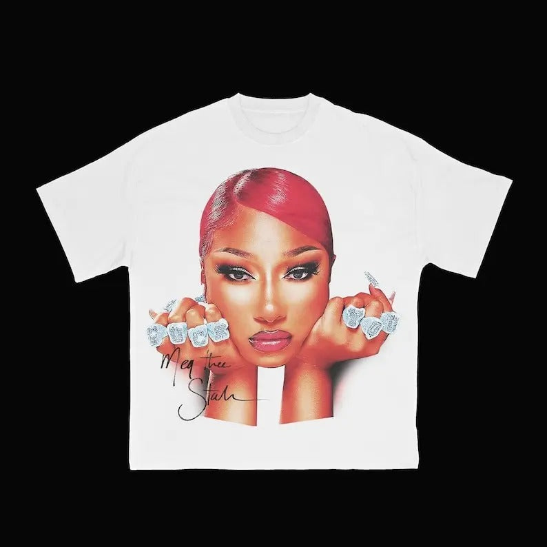Megannn Theee Stallion Shirt. Hoodie, Sweatshirt | TeeBloomCo.com