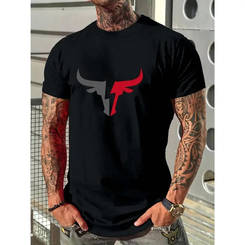 Men Graphic Print Tee Men Print T-Shirt  made in usa Hoodie, Sweatshirt | TeeBloomCo.com