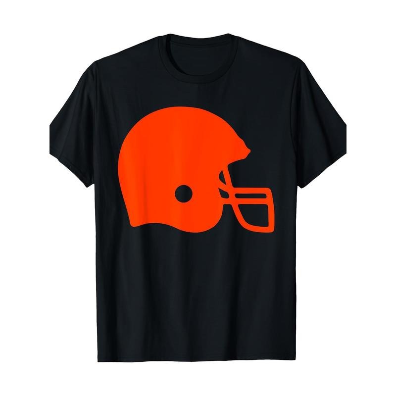 Men'S Vintage American Football Helmet Print T-Shirt, 100% Cotton, Casual Crew Neck, Short Sleeve, Knit Fabric, Regular...