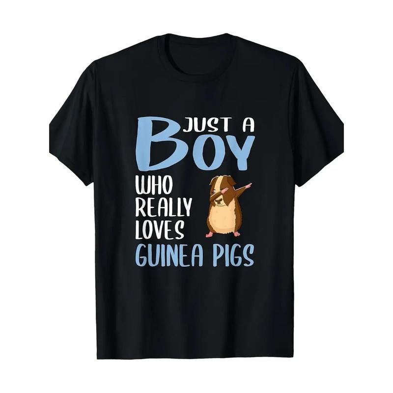 Men's 100% Cotton Guinea Pig Lover T-Shirt