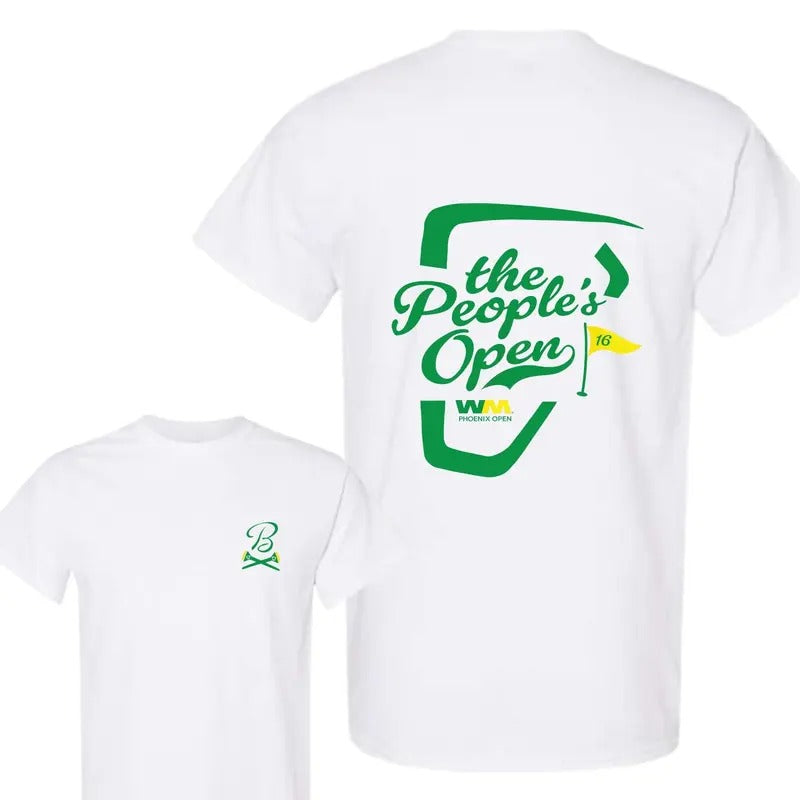 Men's Barstool Golf White WM Phoenix Open The People's Open T-Shirt Casual Menswear Hoodie, Sweatshirt | TeeBloomCo.com