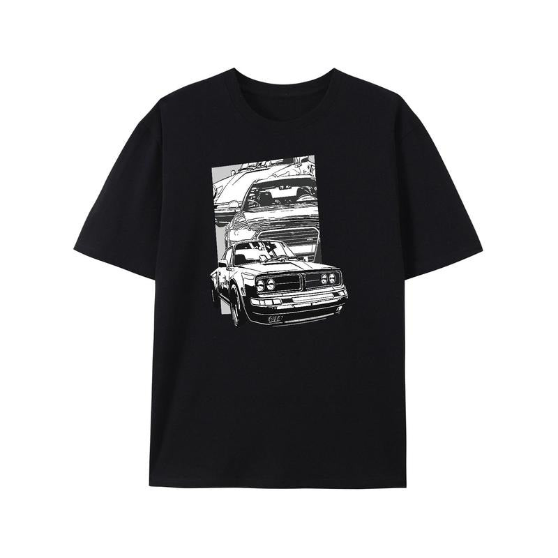 Men's Car Printed T-shirt made in usa Hoodie, Sweatshirt | TeeBloomCo.com