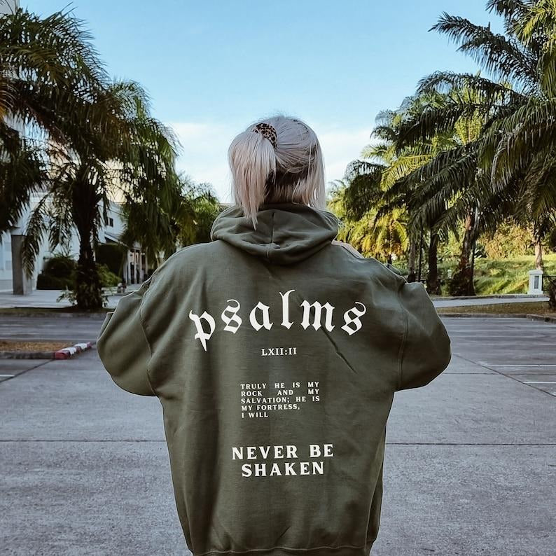 Men's Christian Hoodie Bible Verse Hoodie Christian Mens Christian Streetwear Jesus Hoodie Christian Sweatshirt Jesus ...