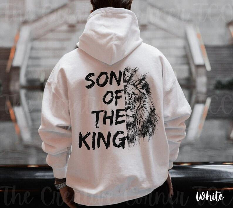Men's Christian Hoodie Bible Verse Hoodie Christian Merch Men Christian Sweatshirt Jesus Hoodie Christian Bible Verse...