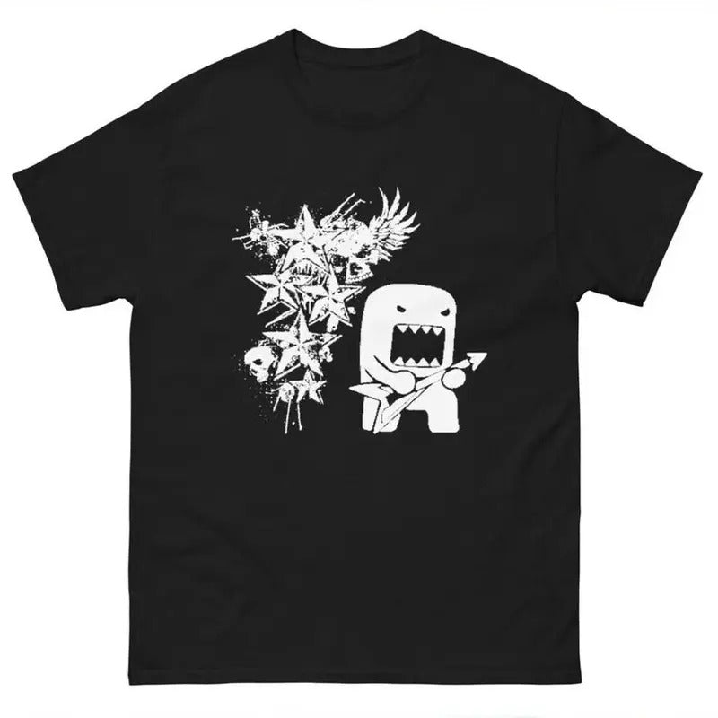 Men's Domo T-Shirt Affliction Grunge Scene Emo Hot Topic Tapout Y2K Skull Punk Hoodie, Sweatshirt | TeeBloomCo.com