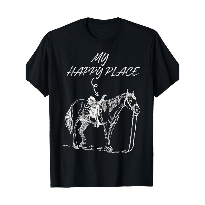 Men's Equestrian Charm Cotton T-Shirt