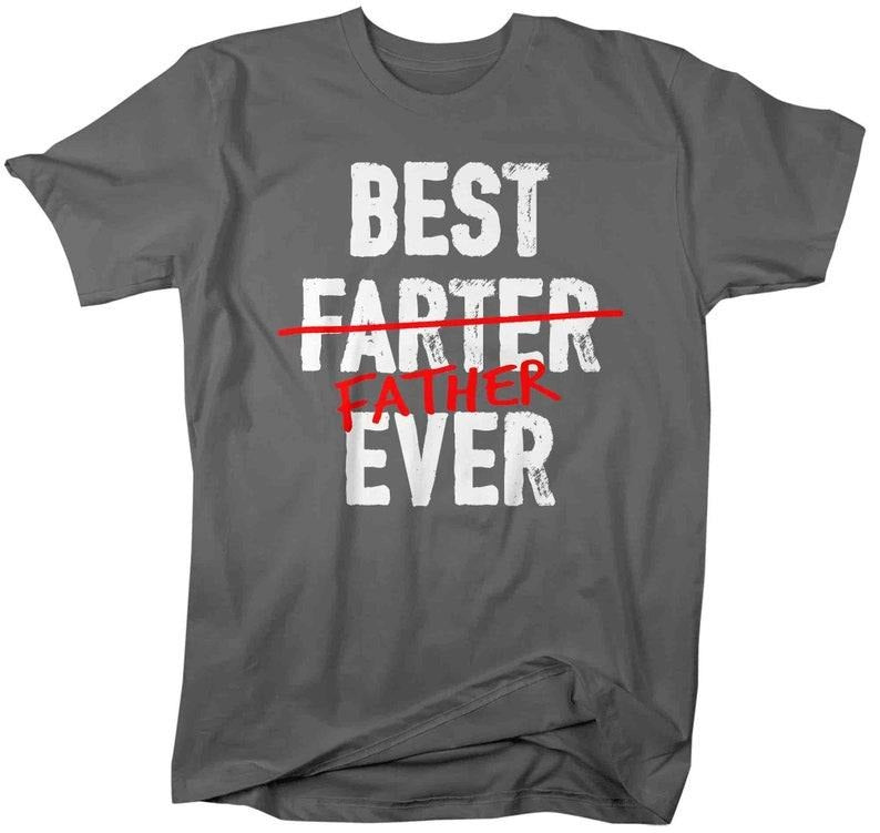 Men's Funny Dad Shirt Best Farter T Shirt Father Humor Joke Dad Gift Father's Day Gift Funny Fart Tee Father Unisex Man...