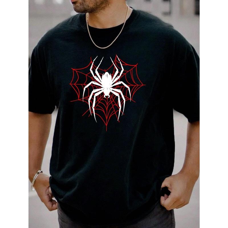 Men's Plus Size Black Knitted Round Neck Short Sleeve Graphic Men T Shirt Made in USA Hoodie, Sweatshirt | TeeBloomCo.com