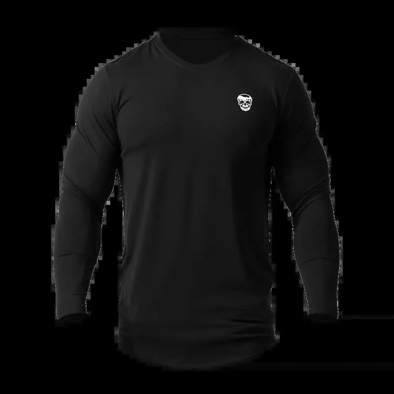 Men's Quick-Drying Performance Long Sleeve - Ultra-Soft, Moisture-Wicking Workout Shirt Hoodie, Sweatshirt | TeeBloomCo.com