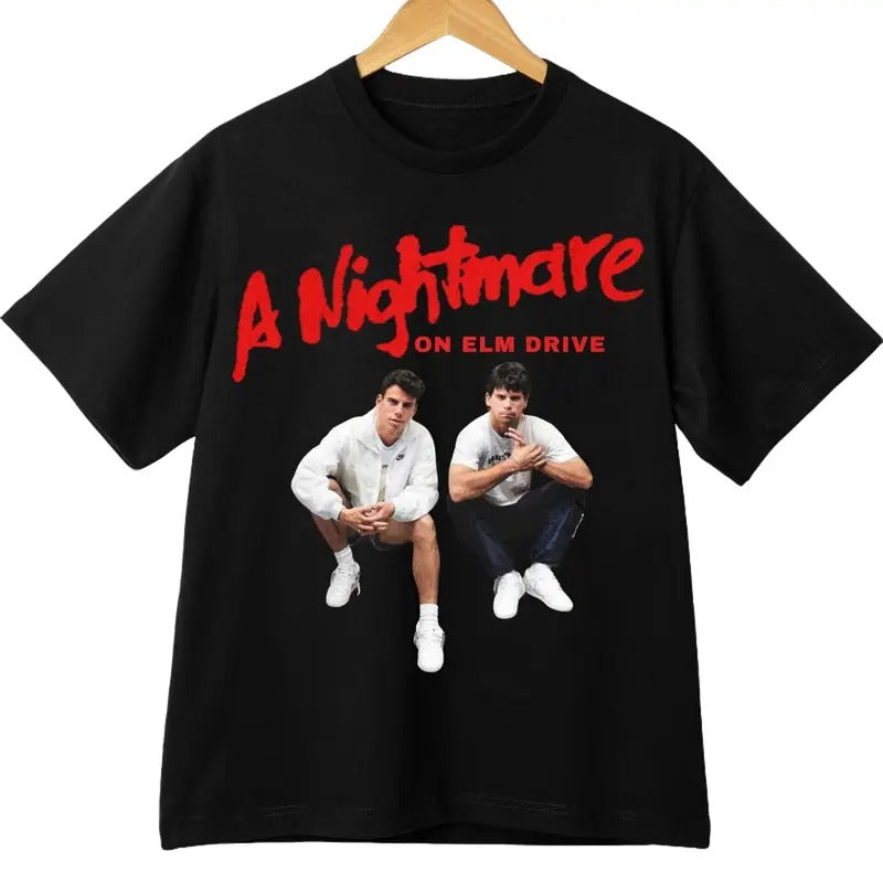 Menendez Brothers T-Shirt, Nightmare on Elm Halloween Tee, Monsters, Erik & Lyle Merch Menswear Streetwear Hoodie, Sweatshirt