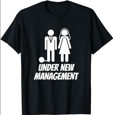 Mens Funny Just Married T-shirt, Fun Newlywed Gag Gifts For Men Menswear Top Hoodie, Sweatshirt | TeeBloomCo.com