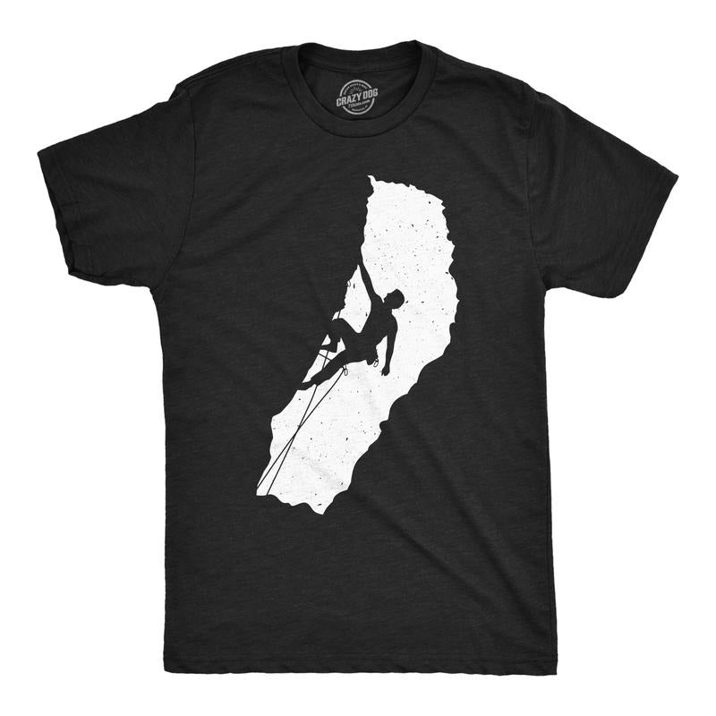 Mens Funny T Shirts Cave Climber Sarcastic Graphic Tee For Men Mens Funny T Shirts Cool Tees Soft Stylish Casual Menswear...