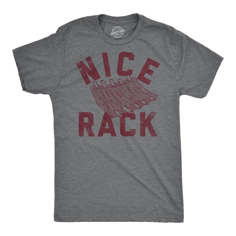 Mens Funny T Shirts Nice Rack Sarcastic Cookout Graphic Novelty Tee For Men Mens Funny T Shirts Cool Tees Soft Stylish...