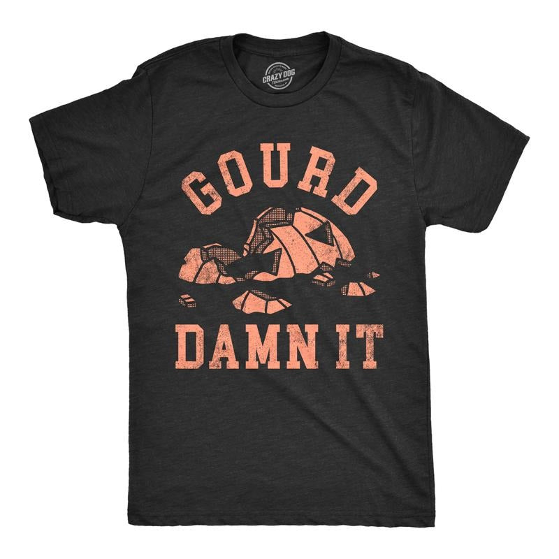 Mens Gourd Damn It T Shirt Funny Halloween Smashed Pumpkin Jack O Lantern Joke Tee For Guys Mens Funny T Shirts Cool Tees...